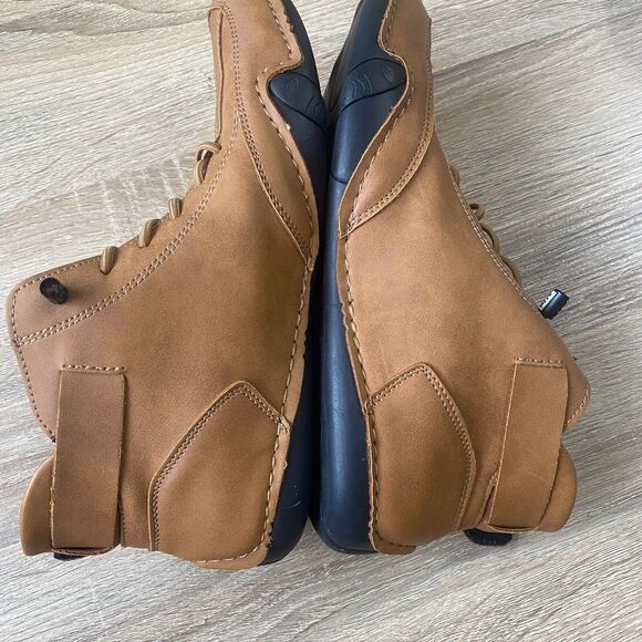 L Deck Women's Brown Suede Ankle Boots Size 35 - Picture 5 of 5